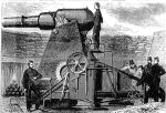 Pattern I Moncrieff mounting for 7-inch 7ton RML