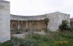 Moncrieff pit on the salient of the Corradino Lines, Valetta, Malta.